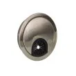 Kabelgennemføring metal børstet stål look Ø60mm med børste - Skabsdesign.dk
