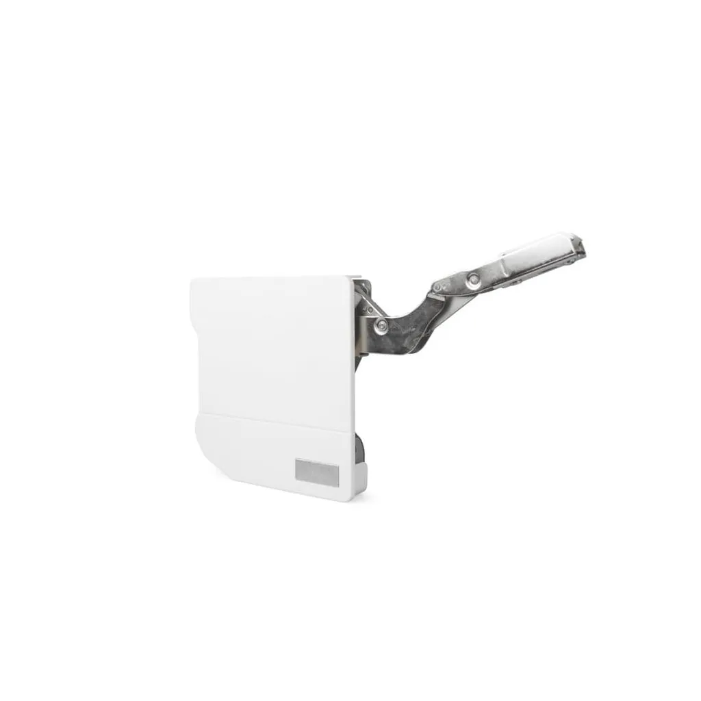 Tophængsel sæt til 1 låge - max. frontvægt 2,5 - 3,5 kg - SkyUp - PUSH OPEN  - Skabsdesign.dk