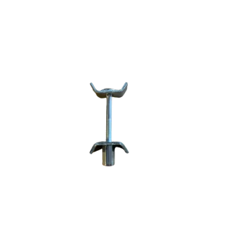 Bordplade samlebeslag Ø35 M6x42x65x18 hærdet stål elg. 1 stk. - Kort model - Skabsdesign.dk