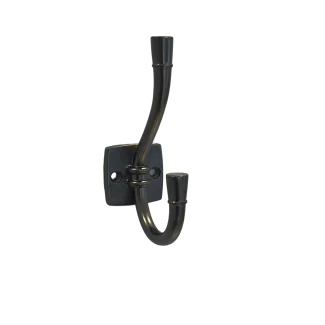 Hattekrog model ARGO i Titanium look - inkl. skruer - Skabsdesign.dk