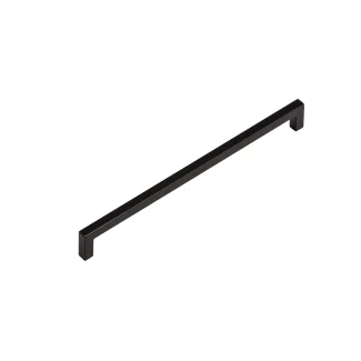 Malet sort greb 320 mm Pose med 1 stk.  - Inklusiv skruer - 10x10mm - Skabsdesign.dk