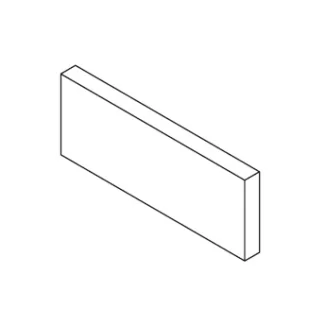 Skuffe bagstykke efter mål - (Large) 16mm hvid Melamin - Beregn pris - Skabsdesign.dk
